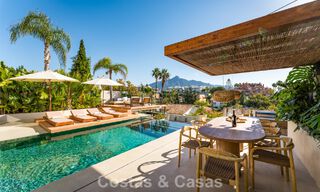 Modern renovated luxury villa with stunning views for sale in Nueva Andalucía, Marbella 800344 