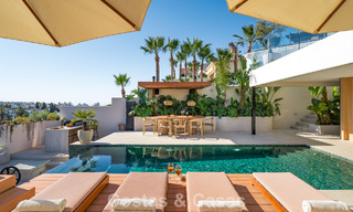 Modern renovated luxury villa with stunning views for sale in Nueva Andalucía, Marbella 800346 