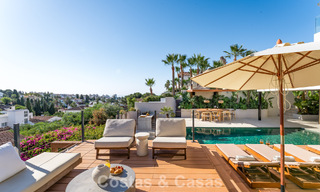 Modern renovated luxury villa with stunning views for sale in Nueva Andalucía, Marbella 800347 
