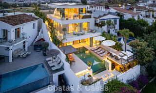 Modern renovated luxury villa with stunning views for sale in Nueva Andalucía, Marbella 800371 