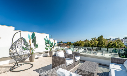 Luxury townhouse for sale near Puente Romano, Marbella’s Golden Mile 800388