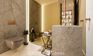 Modern mediterranean luxury villa for sale in a gated community in Marbella - Benahavís 800396 