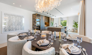 Modern mediterranean luxury villa for sale in a gated community in Marbella - Benahavís 800397 