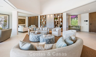 Modern mediterranean luxury villa for sale in a gated community in Marbella - Benahavís 800416 
