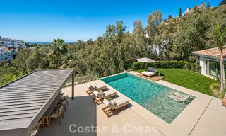 Modern mediterranean luxury villa for sale in a gated community in Marbella - Benahavís 800452 