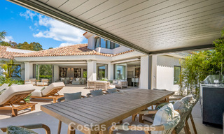 Modern mediterranean luxury villa for sale in a gated community in Marbella - Benahavís 800461 