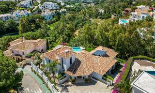 Modern mediterranean luxury villa for sale in a gated community in Marbella - Benahavís 800473 