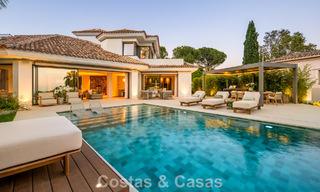 Modern mediterranean luxury villa for sale in a gated community in Marbella - Benahavís 800491 