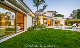 Modern mediterranean luxury villa for sale in a gated community in Marbella - Benahavís 800492 