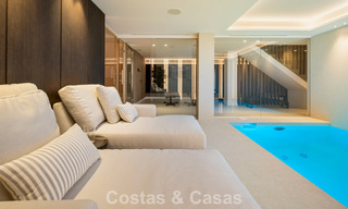 Modern mediterranean luxury villa for sale in a gated community in Marbella - Benahavís 800514 