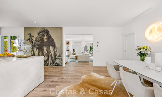 Mediterranean-style luxury ground-floor villa for sale frontline golf in Guadalmina, Marbella 800565 