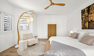 Mediterranean-style luxury ground-floor villa for sale frontline golf in Guadalmina, Marbella 800587 