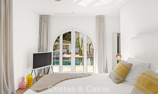 Mediterranean-style luxury ground-floor villa for sale frontline golf in Guadalmina, Marbella 800595 