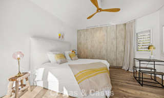 Mediterranean-style luxury ground-floor villa for sale frontline golf in Guadalmina, Marbella 800596 