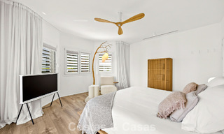 Mediterranean-style luxury ground-floor villa for sale frontline golf in Guadalmina, Marbella 800613 