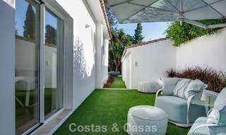 Mediterranean-style luxury ground-floor villa for sale frontline golf in Guadalmina, Marbella 800616 