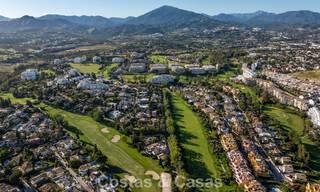 Mediterranean-style luxury ground-floor villa for sale frontline golf in Guadalmina, Marbella 800619 