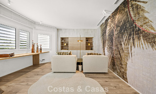 Mediterranean-style luxury ground-floor villa for sale frontline golf in Guadalmina, Marbella 800623 