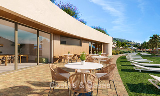 New contemporary golf apartments with sea view for sale near Sotogrande, Costa del Sol 800700 