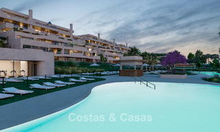 New contemporary golf apartments with sea view for sale near Sotogrande, Costa del Sol 800706 