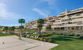 New contemporary golf apartments with sea view for sale near Sotogrande, Costa del Sol 800707 