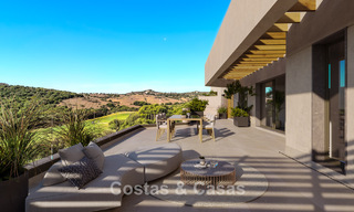 New contemporary golf apartments with sea view for sale near Sotogrande, Costa del Sol 800712 