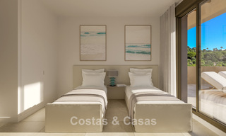 New contemporary golf apartments with sea view for sale near Sotogrande, Costa del Sol 800718 