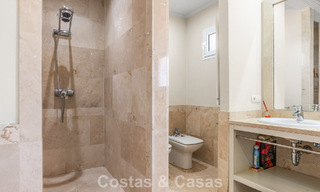 Spacious family villa in a modern Spanish architectural style with breathtaking sea views for sale in Manilva, Costa del Sol 800633 