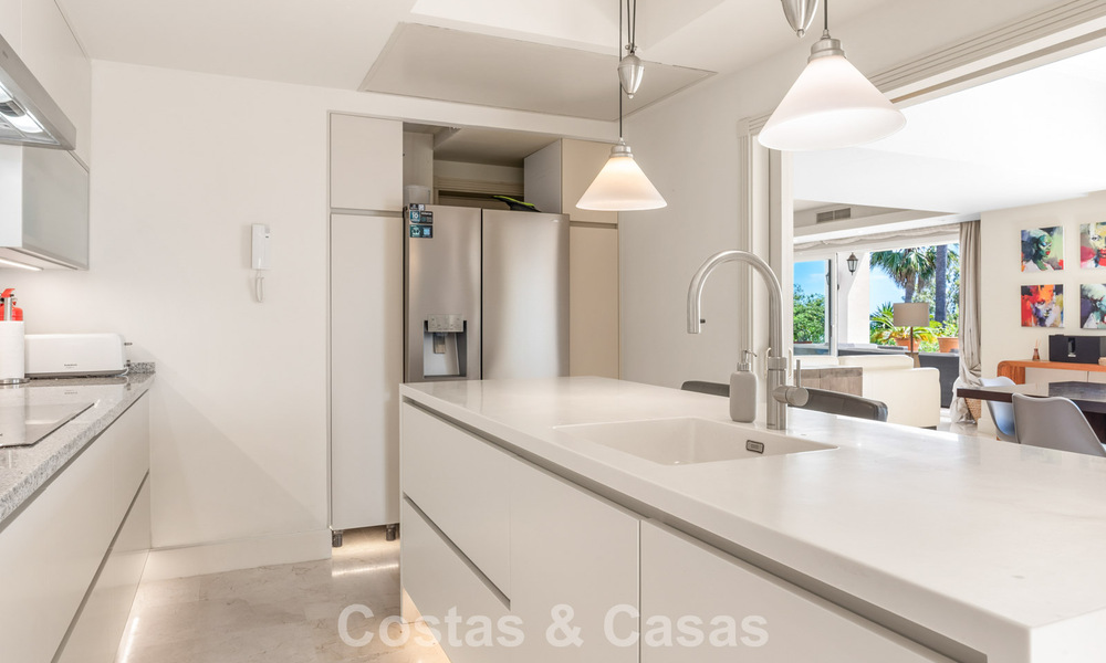 Spacious family villa in a modern Spanish architectural style with breathtaking sea views for sale in Manilva, Costa del Sol 800638