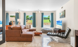 Spacious family villa in a modern Spanish architectural style with breathtaking sea views for sale in Manilva, Costa del Sol 800652 
