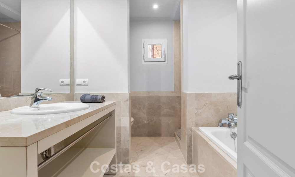 Spacious family villa in a modern Spanish architectural style with breathtaking sea views for sale in Manilva, Costa del Sol 800658