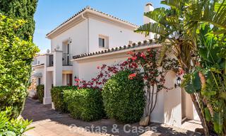 Spacious family villa in a modern Spanish architectural style with breathtaking sea views for sale in Manilva, Costa del Sol 800672 