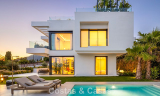 High-end luxury villa with minimalist design for sale in a gated community just East of Marbella town centre 800680 