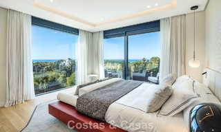 High-end luxury villa with minimalist design for sale in a gated community just East of Marbella town centre 800683 