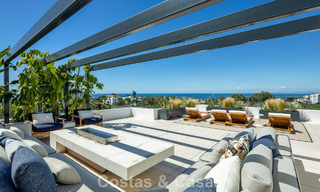 High-end luxury villa with minimalist design for sale in a gated community just East of Marbella town centre 800687 