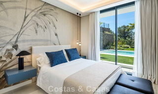 High-end luxury villa with minimalist design for sale in a gated community just East of Marbella town centre 800690 