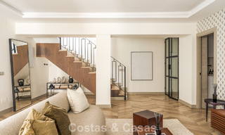 Luxuriously, contemporarily, renovated villa for sale in a gated community in Nueva Andalucía’s Golf Valley, Marbella 800735 