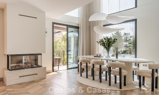 Luxuriously, contemporarily, renovated villa for sale in a gated community in Nueva Andalucía’s Golf Valley, Marbella 800746 
