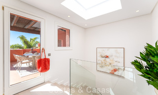 Exclusive beachfront duplex penthouse for sale on the new golden mile between Marbella and Estepona 800753 