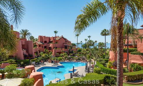 Exclusive beachfront duplex penthouse for sale on the new golden mile between Marbella and Estepona 800755