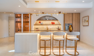 Exclusive beachfront duplex penthouse for sale on the new golden mile between Marbella and Estepona 800759 