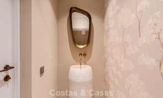 Exclusive beachfront duplex penthouse for sale on the new golden mile between Marbella and Estepona 800778 