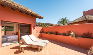 Exclusive beachfront duplex penthouse for sale on the new golden mile between Marbella and Estepona 800788 