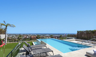 Contemporary luxury villa with panoramic views for sale in the hills of Marbella - Benahavís 800816 