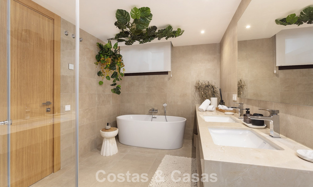 Contemporary luxury villa with panoramic views for sale in the hills of Marbella - Benahavís 800821