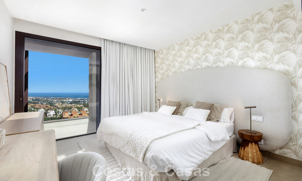 Contemporary luxury villa with panoramic views for sale in the hills of Marbella - Benahavís 800827