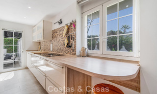 Stunning renovated 4-bedroom townhouse for sale with sea views, frontline beach location on Marbella’s Golden Mile 800865 
