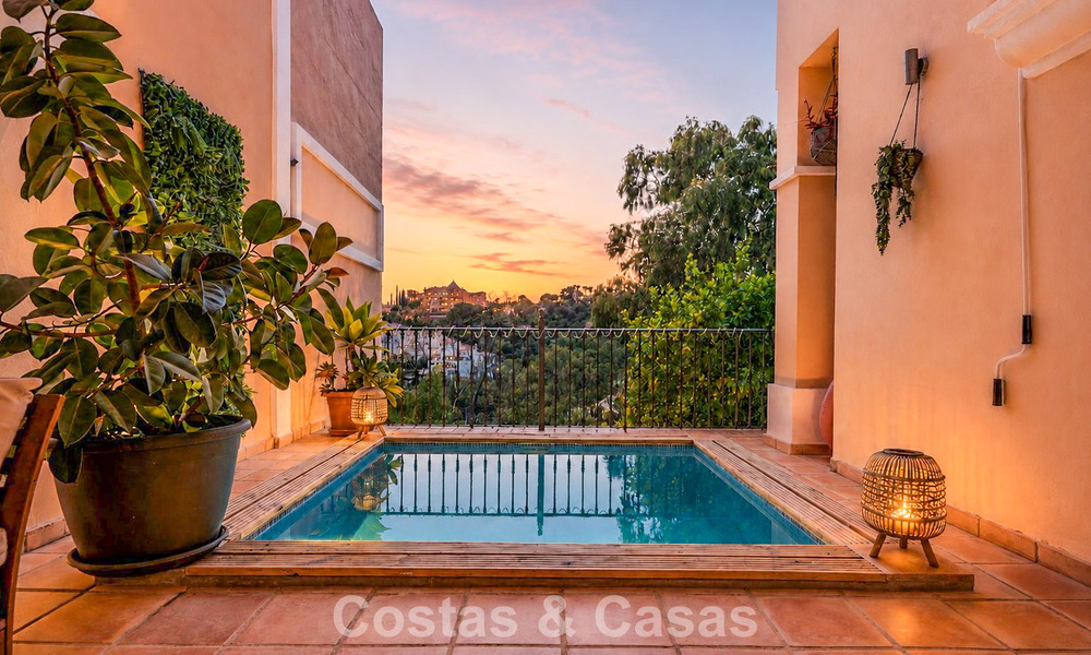 Spacious family house for sale in an exclusive gated community in sought-after Nueva Andalucía, Marbella 801089