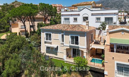 Spacious family house for sale in an exclusive gated community in sought-after Nueva Andalucía, Marbella 801104