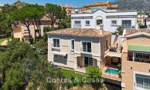 Spacious family house for sale in an exclusive gated community in sought-after Nueva Andalucía, Marbella 801104